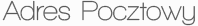 Adres Pocztowy